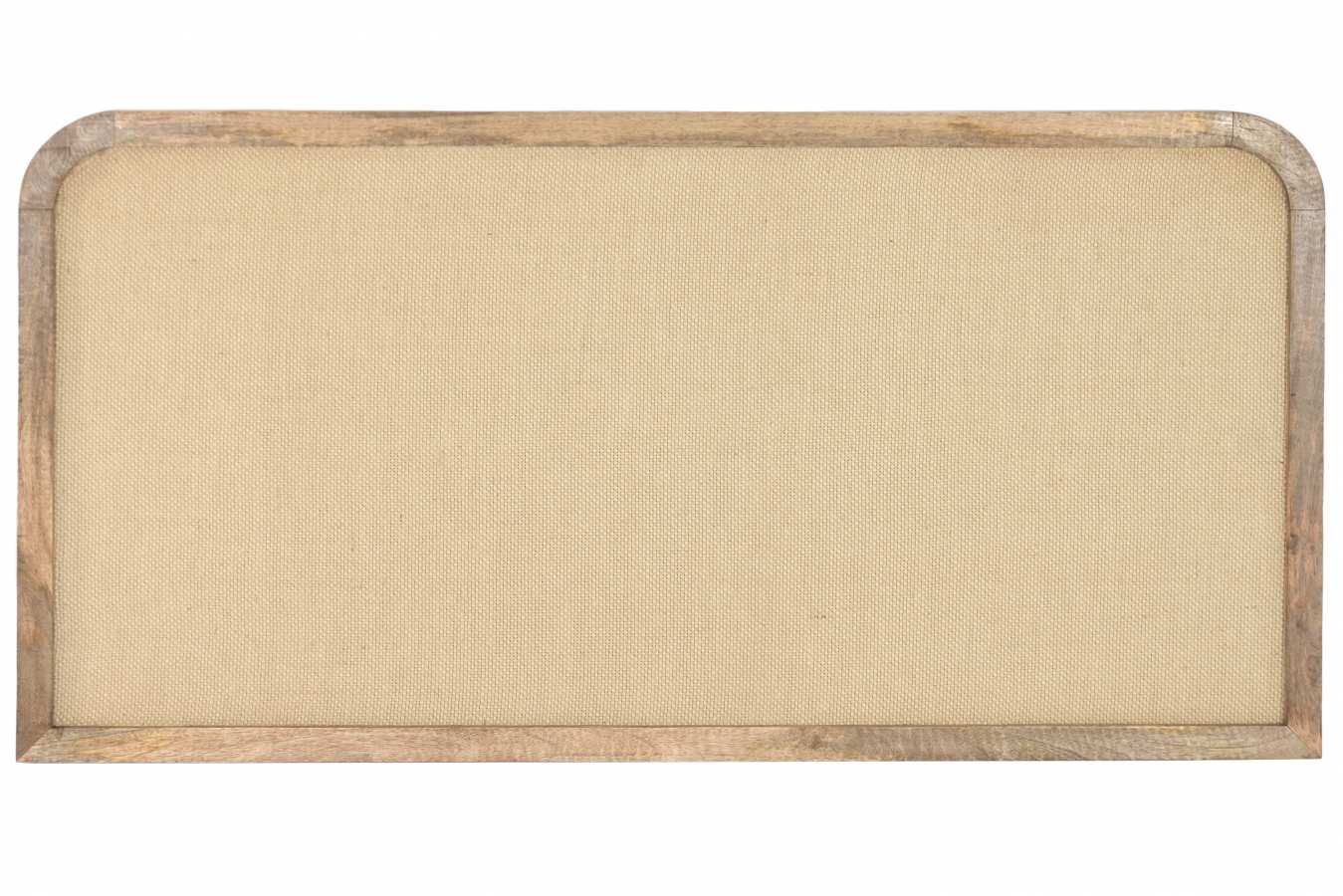 CABECERO CAMA MANGO YUTE 160X3X80 NATURAL MARRON