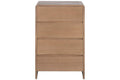 CHIFONIER PAULOWNIA OLMO 60X40X94 4 CAJONES