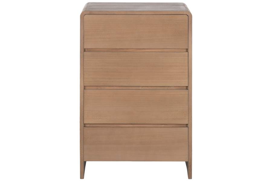 CHIFONIER PAULOWNIA OLMO 60X40X94 4 CAJONES