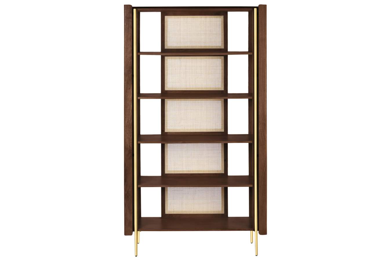 ESTANTERIA MANGO FIBRA 100X40X180 NATURAL