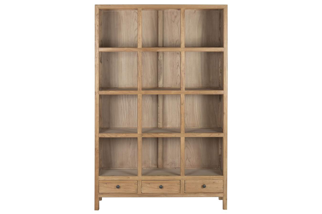 ESTANTERIA MADERA RECICLADA OLMO 120X38X190
