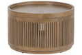 MESA CENTRO MANGO 76X76X46 BANDEJA MARRON