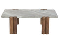 MESA CENTRO MANGO MARMOL 120X73,5X38 MARRON