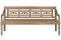 BANCO MADERA MACIZA 190X62X90 4 PLAZAS NATURAL