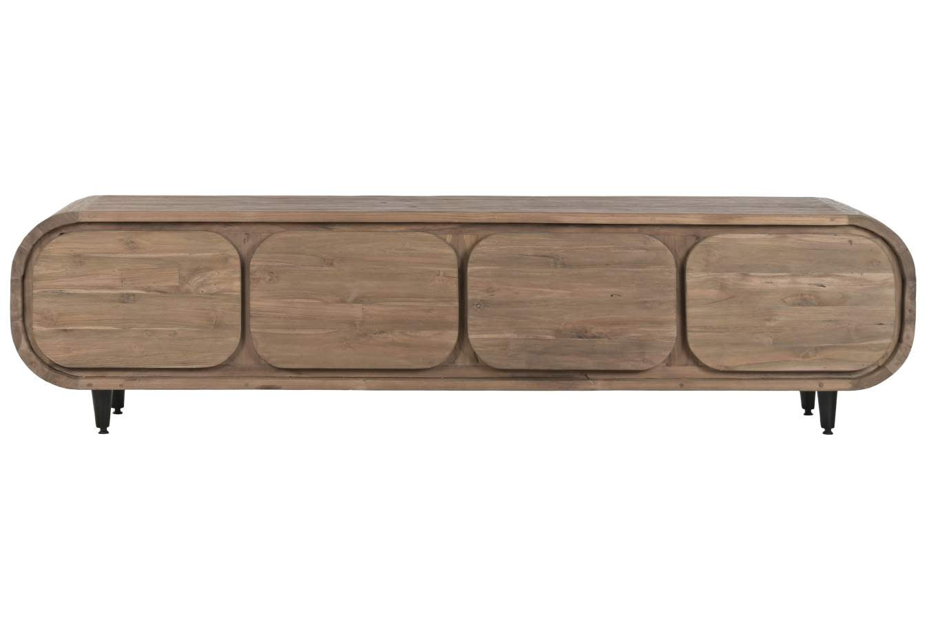MUEBLE TV TECA RECICLADA 200X45X50 4 PUERTAS