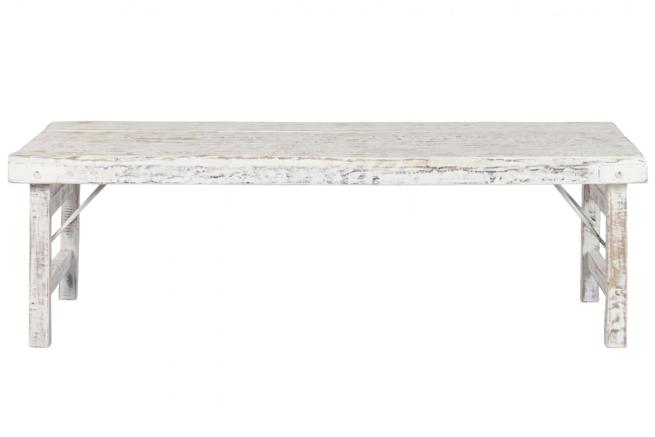 MESA CENTRO PLEGABLE MADERA RECICLADA 147X73X47 PL