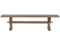 BANCO MADERA RECICLADA 180X38X45 NATURAL