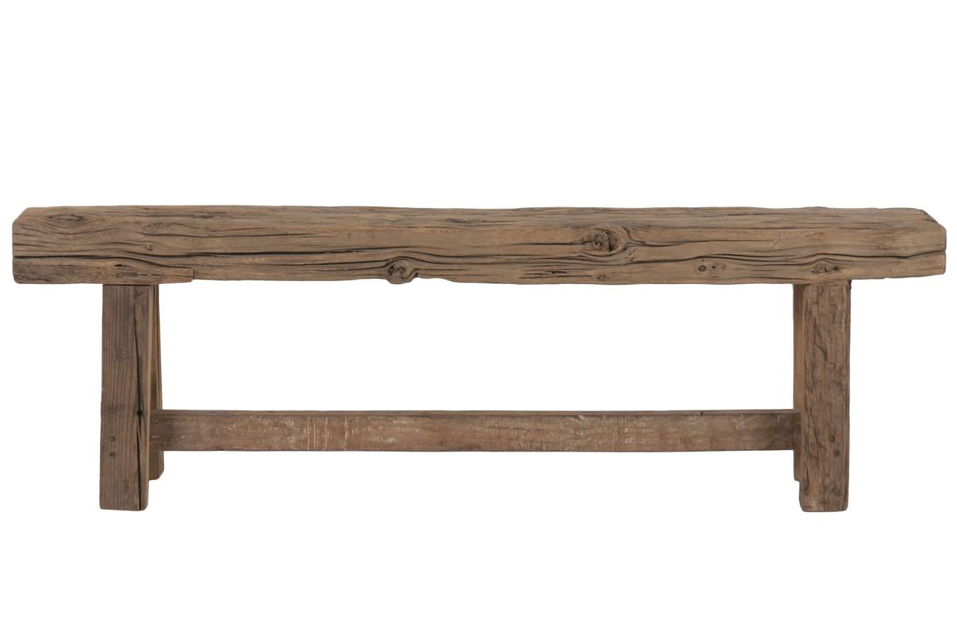BANCO MADERA MACIZA 152,5X28X45 MARRON