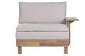 SILLON ACACIA POLIESTER 98X85X70 MODULO VERSATIL