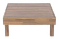 MESA CENTRO ACACIA 85X85X35 MODULO MESA MARRON