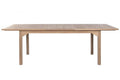 MESA COMEDOR TECA 180X100X75 EXTENSIBLE A 240 CM
