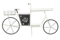 EXPOSITOR METAL 167X41X95 BICICLETA BLANCO