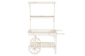EXPOSITOR ABETO MDF 115X58X168 CARRO BLANCO