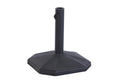 BASE PARASOL PLASTICO ALTA DENSIDAD 37X37X39 13KG.