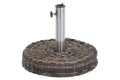BASE PARASOL RATAN SINTETICO 46X46X36 20 KG. AJUST
