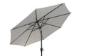 PARASOL ACERO 265X265X250 UV 50+ RECLINABLE