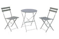 MESA SET 3 METAL 60X60X71 VERDE