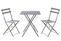 MESA SET 3 METAL 60X60X71 VERDE