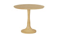 MESA REDONDA COMEDOR MADERA MANGO 90X90X77