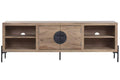 MUEBLE TV ACACIA METAL 175X40X62