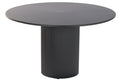 MESA REDONDA COMEDOR METAL 130X130X75 NEGRO