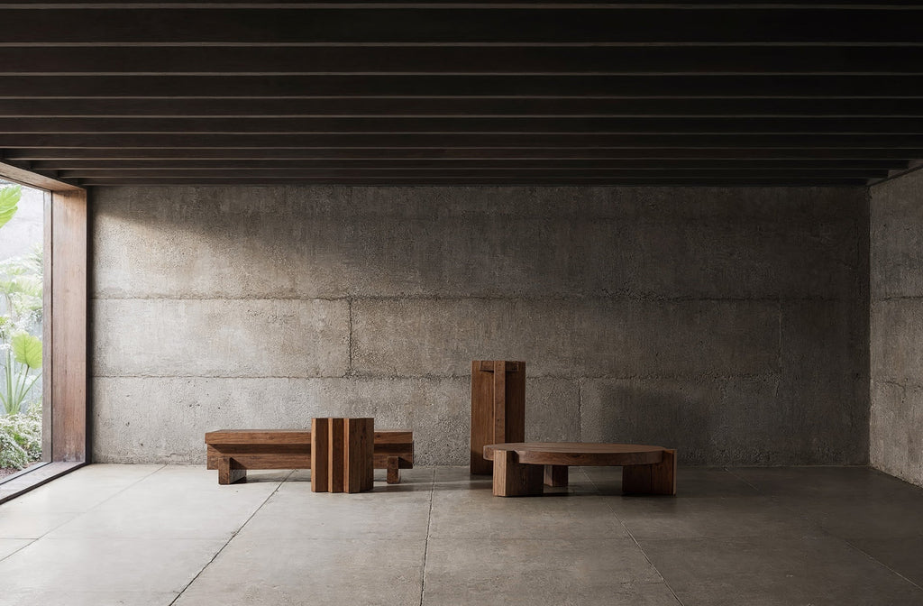 MESA AUXILIAR BRUTALIST