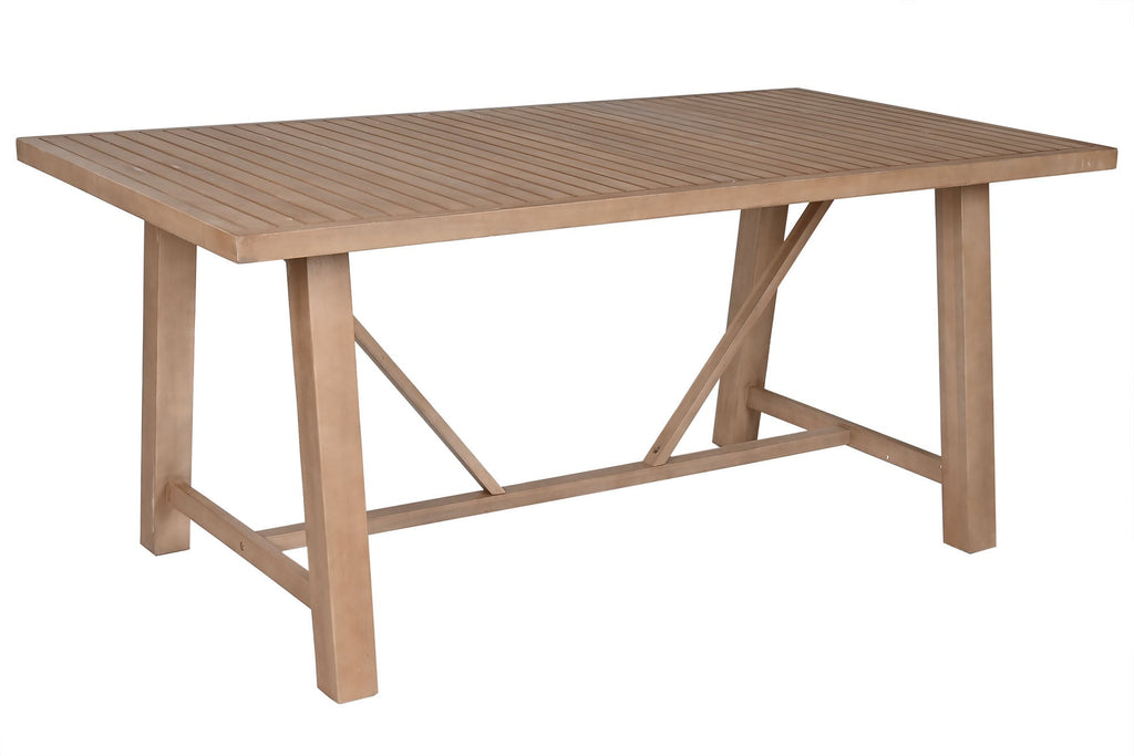 CONJUNTO MESA COMEDOR ACACIA CON 6 SILLAS